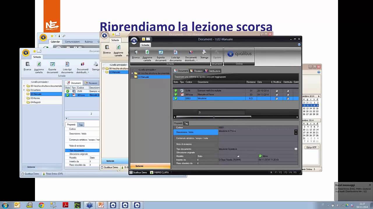 Corso di Gestione documentale con Qualibus - Lezione 2
