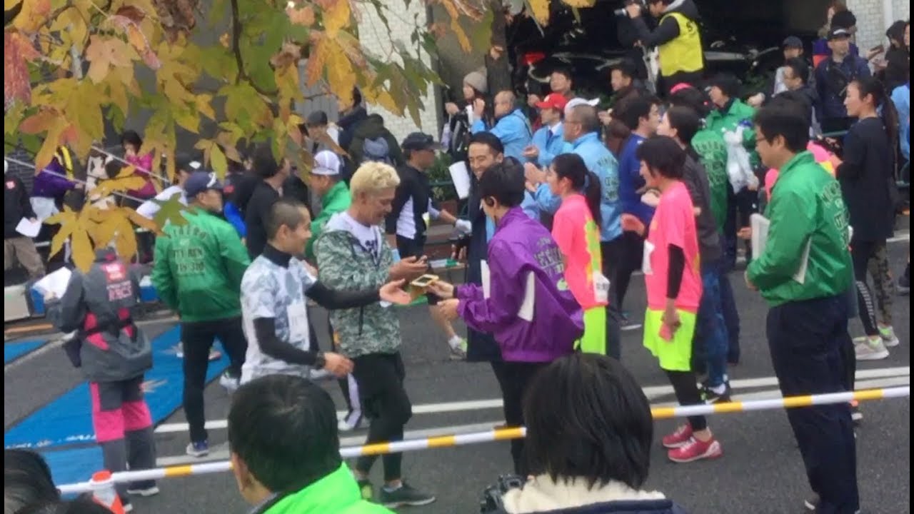 田村亮 ハーブサービス フィニッシュ 18目黒シティラン Youtube