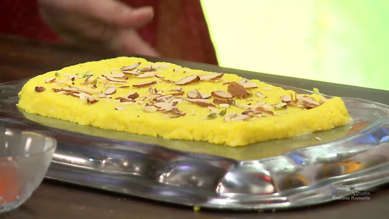 Spiritualize Your Rasoi | Ep 17 | Badam Pista Chikki & coconut burfi Recipes | Brahmakumaris
