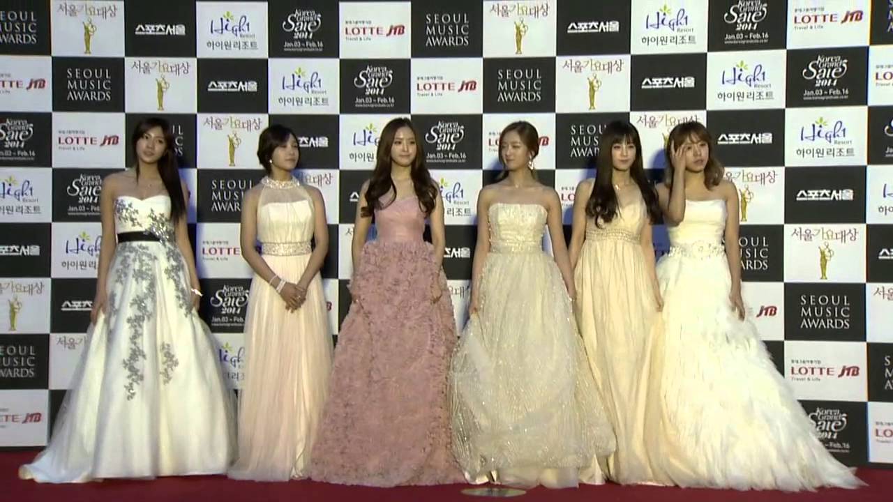[StarN] 서울가요대상 레드카펫-소녀시대-에이핑크-포미닛-씨스타