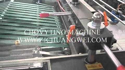 CW- 800ZD patch handle bag making machine
