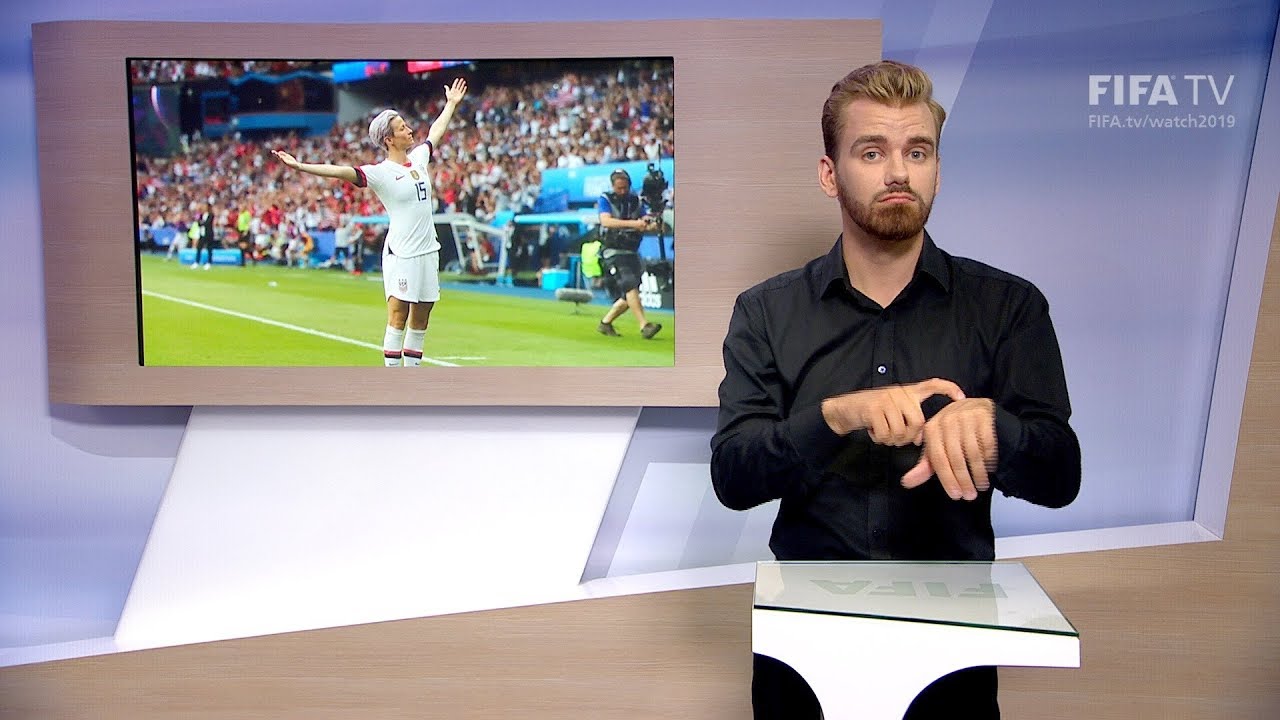 كرة القدم العاب Matchday 20 - France 2019 - International Sign Language for the deaf and hard of hearing