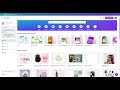 Canva tutorial efecto  letras en transparencia