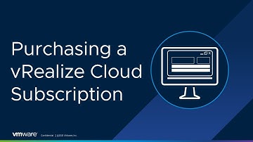 Purchasing a Subscription with vRealize Cloud Subscription Manager