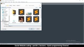 Social Website from scratch - Part 36 - Sessions | OOP PHP with MYSQL Database