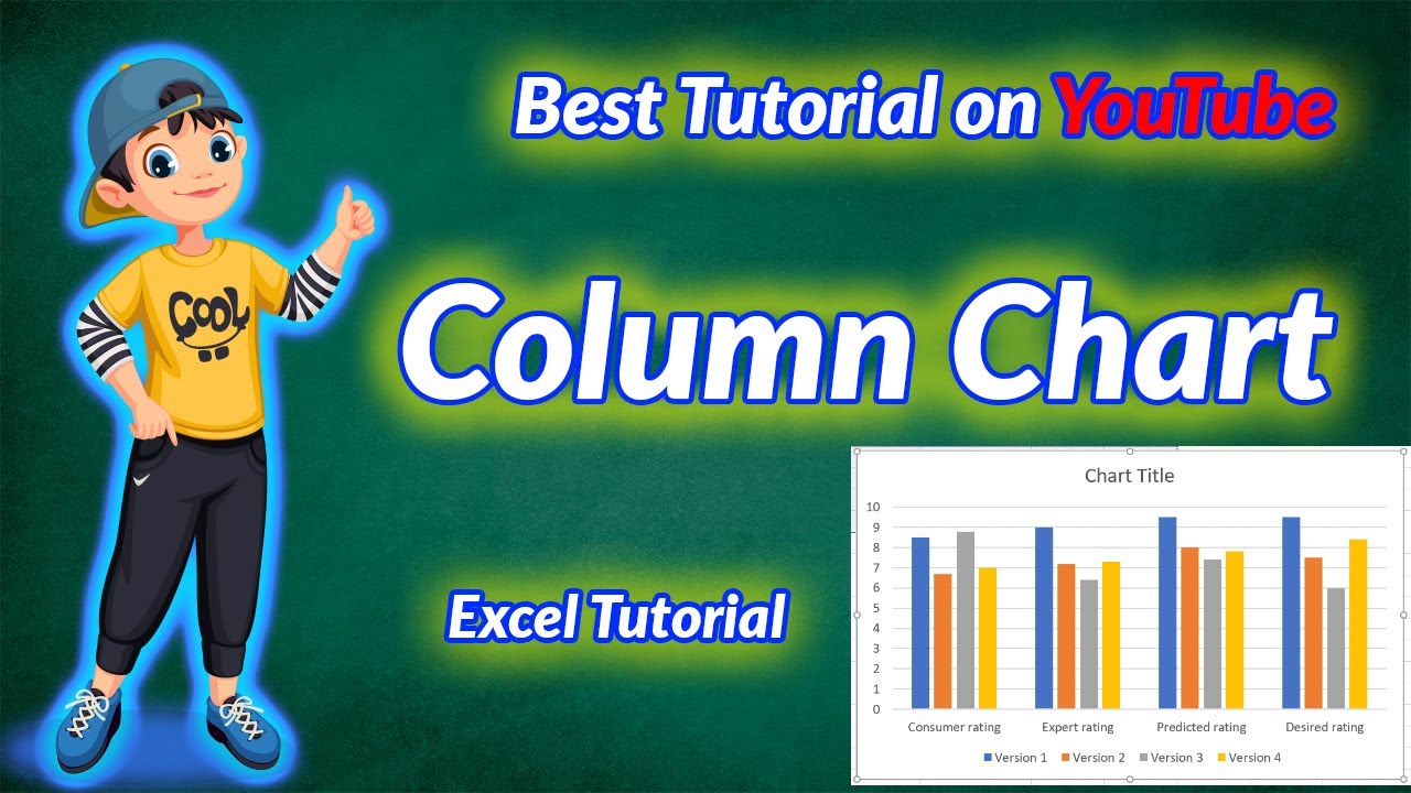 How To Create A 5 Column Chart In Excel
