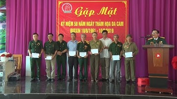 Điện Biên tặng 200 suất quà cho người nhiễm chất độc da cam/dioxin