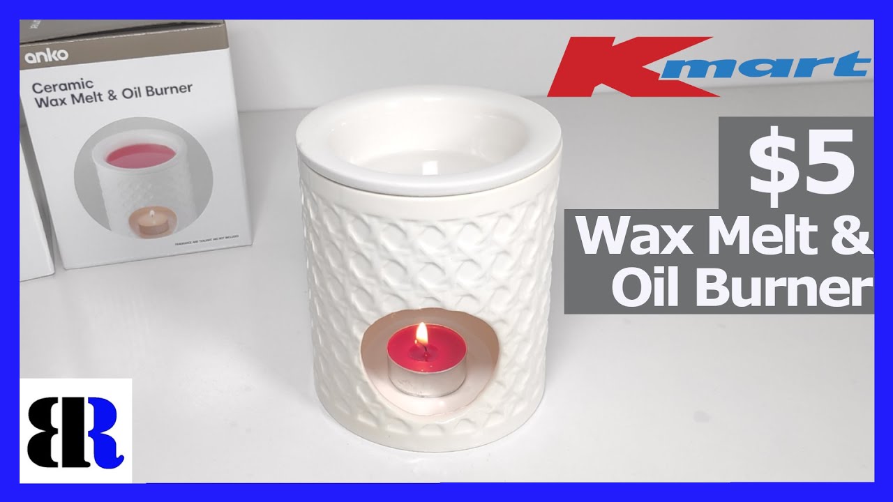 5 Ceramic Wax Melt & Oil Burner from Kmart Unboxing YouTube