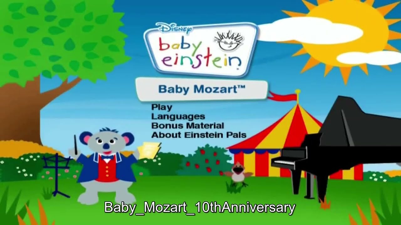 Opening to Baby Mozart: 10th Anniversary Edition 2008 UK DVD