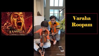 Varaha Roopam violin | Kantara Climax Kola Song| Daiva Kola |