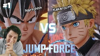 "Goku VS Naruto" Jump Force part 1 screenshot 5