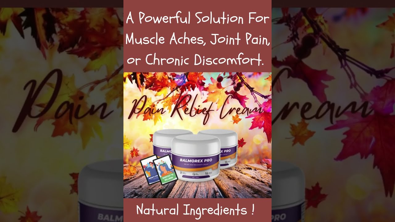 Natural Ingredients Pain Relief Cream #shorts