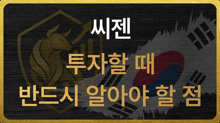 [096530] 씨젠 투자할 때 반드시 알아야 할 점