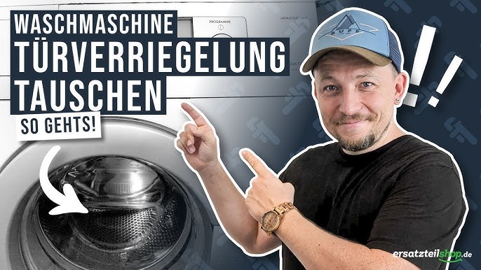 Türverriegelung Waschmaschine wechseln - so geht es! 