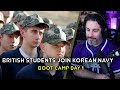 U.S. Marine Reacts - British Students Join Korean Navy: Boot Camp Day 1 - Korean Englishman