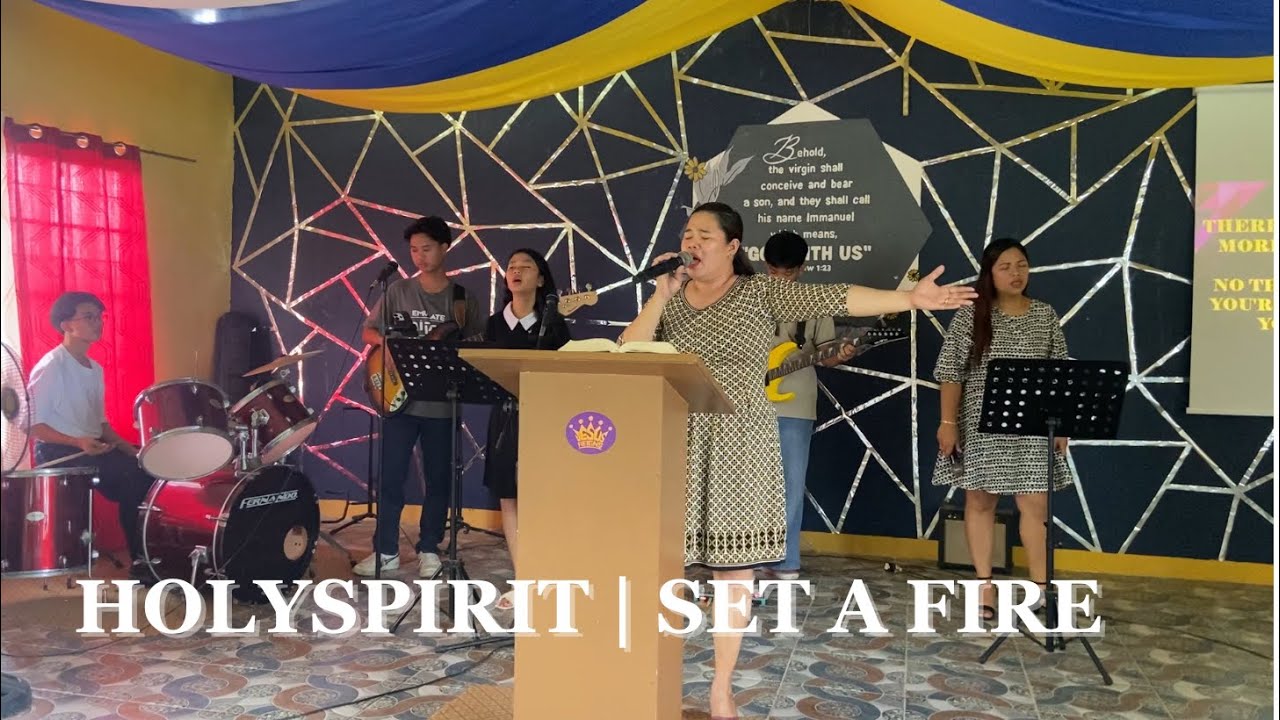 HOLY SPIRIT | SET A FIRE - YouTube