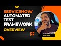 #1 ServiceNow Automated Test Framework | Introduction and Overview | A Complete Tutorial | Part I