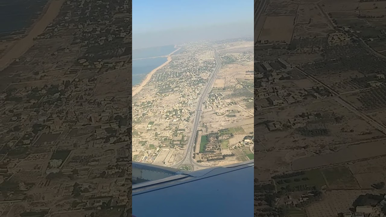 اقلاع طائرة من مطار برج العرب اسكندرية