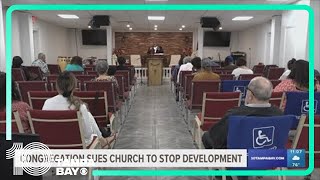 Congregation sues church after being shut out from worshipping