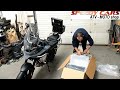 CFMOTO 800MT Sport Unboxing motorcycle, small Review