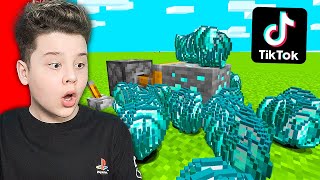 Incerc Tik Tok-uri Virale Pentru Minecraft...