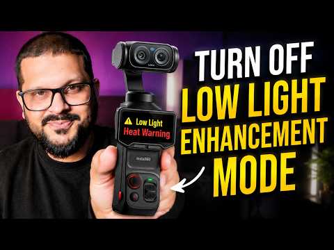 How to TURN OFF Low Light Enhancement on Insta360 Luna Ultra and Heat Warning Fixed