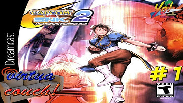 Virtua Couch: Capcom vs SNK 2! Online Part 1 - YoVideogames