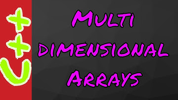 Multi Dimensional Arrays |C++ |CS201 Lecture 26 in Urdu/Hindi (Unofficial)