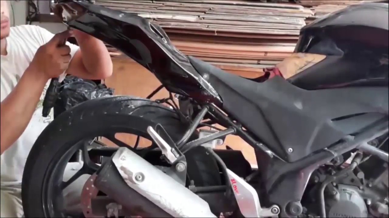 Cara Pemasangan Fairing Model R25 Mix Body Ninja FI Ke Honda CB