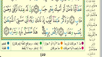 سورة ص مكتوبة كاملة |الشيخ| عبدالله الموسى Surah S written in full by Sheikh Abdullah Al Mousa 1080