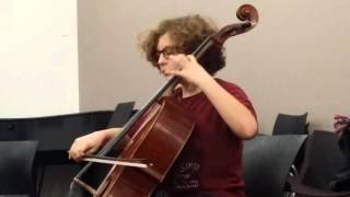 1601 audition violoncelle samuel Tchaikovsky - Nocturne, Op 19, No 4