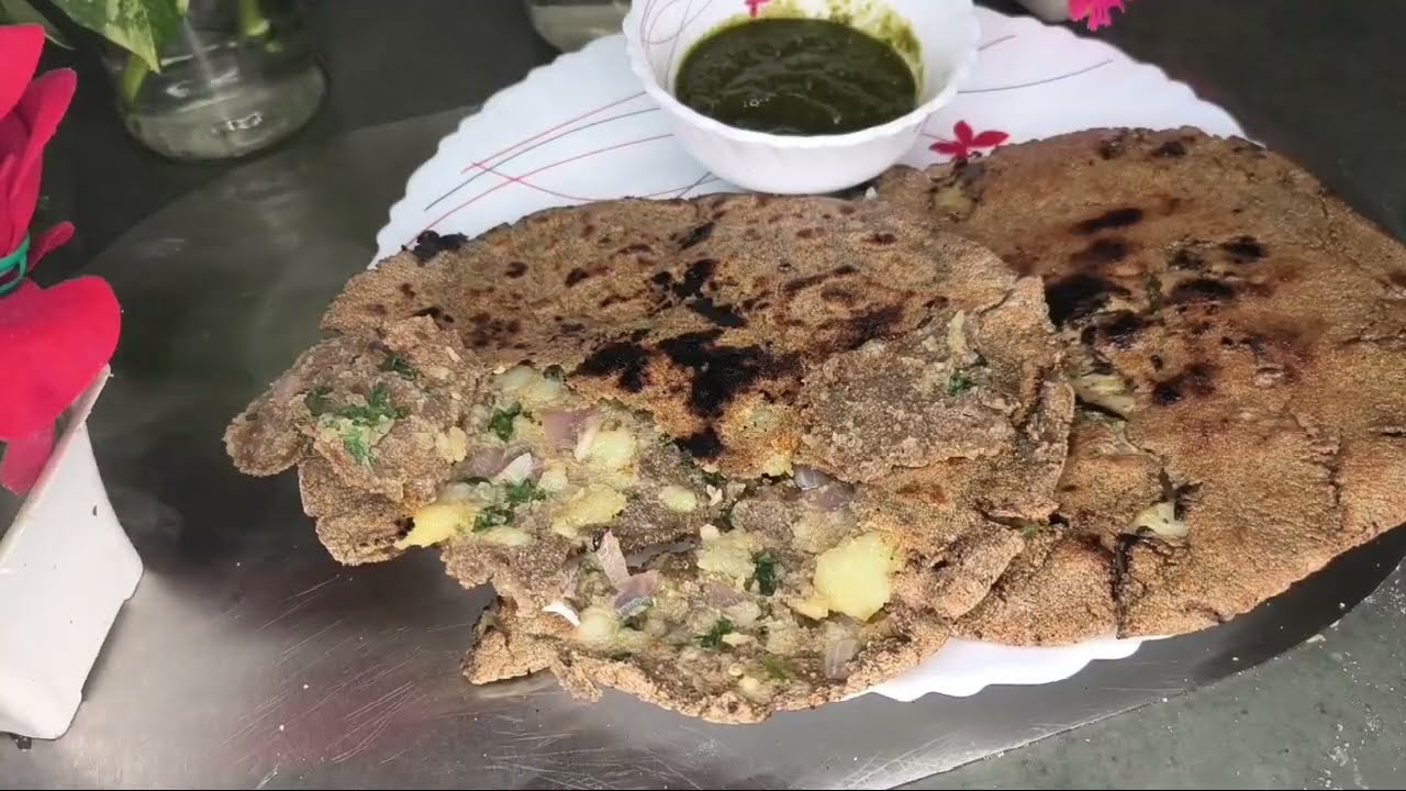  बाजरे के आलू भरे पराठे | Bajra Aloo Stuffed Paratha | Healthy Winter Special Recipe
