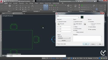 12.03 - تعليم برنامج AutoCad - شرح Edit Block