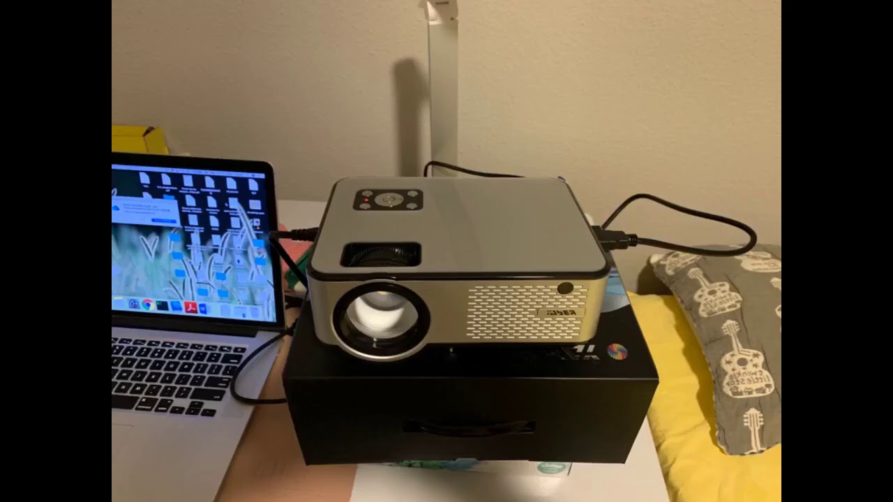 Review: YABER Y60 Portable Projector with 6000 Lum - YouTube