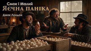 картинка: Джек Лондон - Яєчна паніка | СМОК І МАЛИЙ #пригоди #гумор   #аудіокнигиукраїнською #аудіокнига