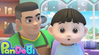 Time to Cut Your Hair | Baby's First Haircut Song + More Nursery Rhymes \& Kids Songs - Pandobi