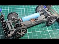 電池1本シャーシ Making 1 Ni-MH Cell Mini 4WD Car