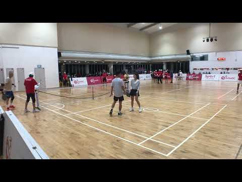 SIPEX Pickleball 2022 - Darryl Kwok / Amanda Teo vs Peter How / Kok Yoke Kheng - Mixed Doubles 3.5