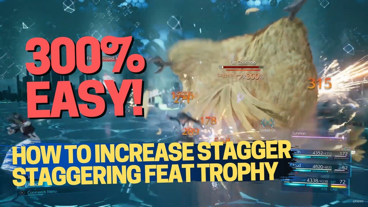 Final Fantasy 7 Remake Staggering Feat Trophy Guide: How to deal 300%  stagger damage - Millenium