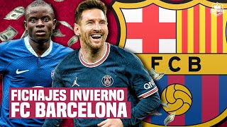 FICHAJES que DEBE hacer el FC BARCELONA | Mercado de Fichajes Enero 2023 -  YouTube