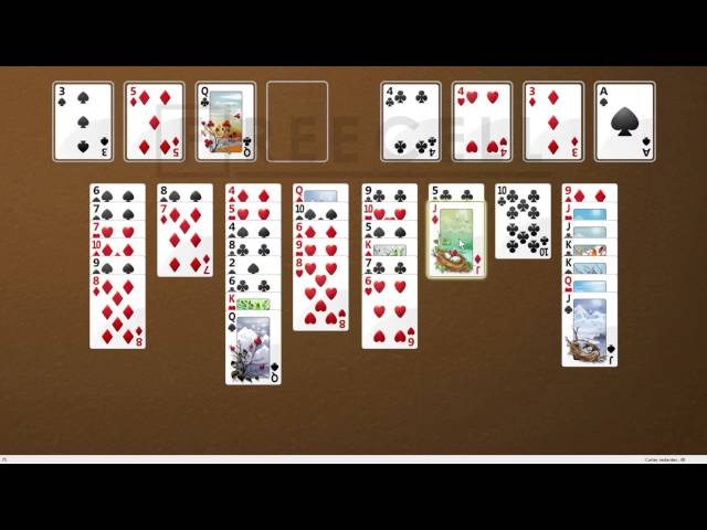 Solution to freecell game #21491 in HD 