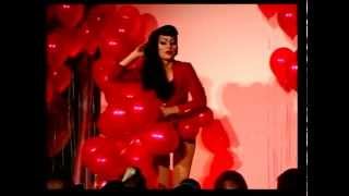 Debbie Fox Performing 99 Red Balloons At Night Of 100 Drag Queens