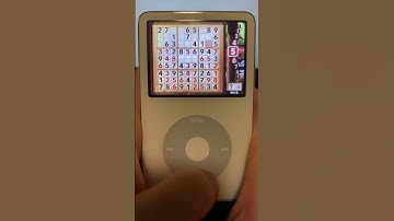Playing Sudoku on an iPod #shorts