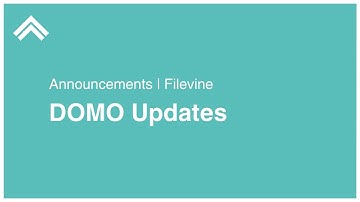New DOMO | Announcement & Updates | Filevine - Legal Case Management Platform