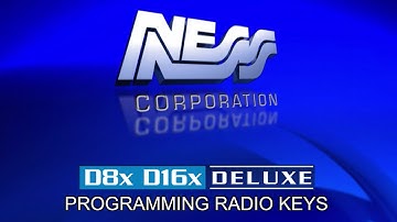 Ness DX Training: Programming Radio Keys