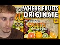 Reacting to the geography of fruit