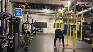 Sprawl to lateral jump
