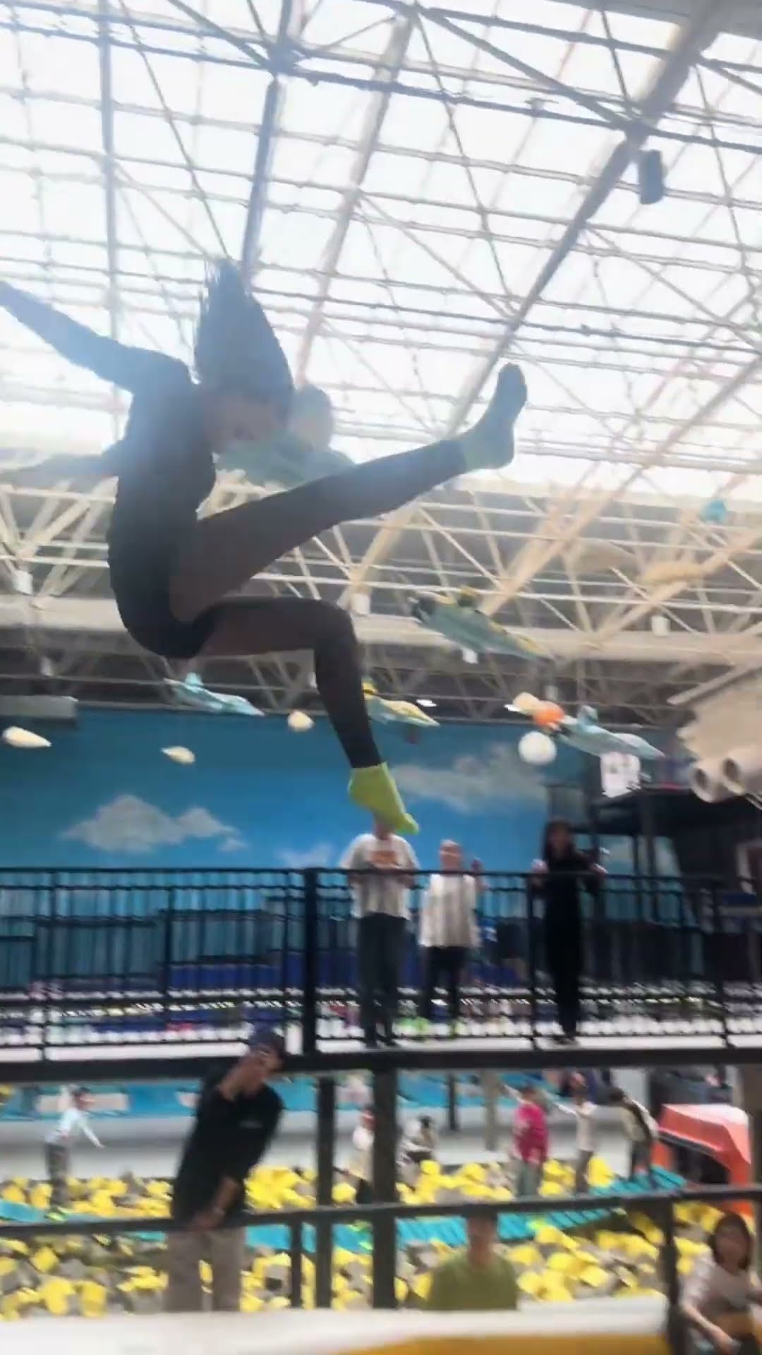 This Trampoline Is So?? Fun! Why Didn't We Just Start Jumping Around Like This When We Were Kids