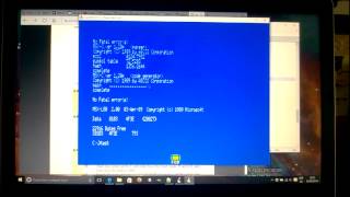 MSX line interrupt test