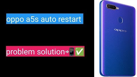 Oppo a5s auto restart problem solution🛠️📲✅ravi